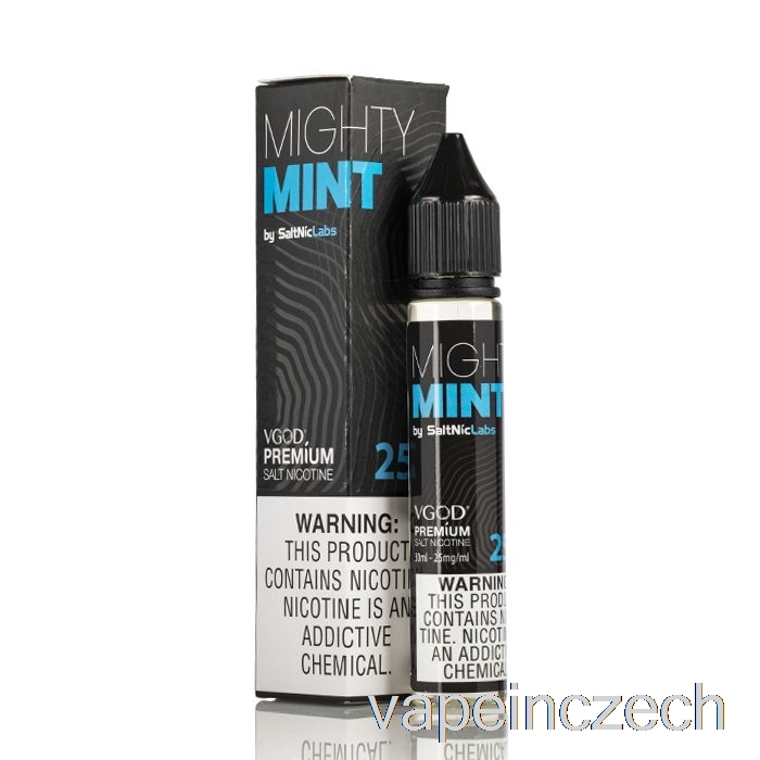 Mocná Máta - Vgod Saltnic - 30ml 25mg Vape Pero